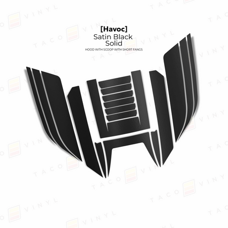 2024+ Tacoma/2025+ 4Runner Havoc Hood Scoop Stamp