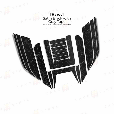2024+ Tacoma/2025+ 4Runner Havoc Hood Scoop Stamp