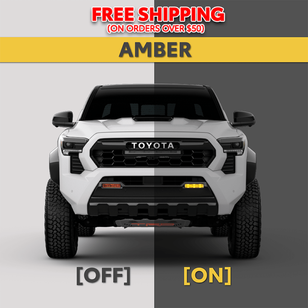 2024+Tacoma/2025+ 4Runner Fog Light Overlay - Xtrusion Overland