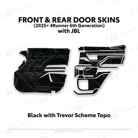 2025+ 4Runner Door Skins - Xtrusion Overland