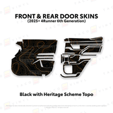 2025+ 4Runner Door Skins - Xtrusion Overland