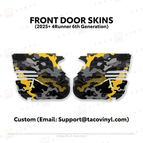 2025+ 4Runner Door Skins - Xtrusion Overland