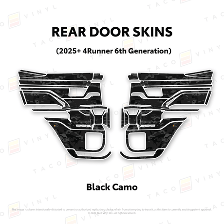 2025+ 4Runner Door Skins - Xtrusion Overland