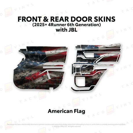 2025+ 4Runner Door Skins - Xtrusion Overland