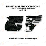2025+ 4Runner Door Skins - Xtrusion Overland