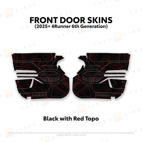 2025+ 4Runner Door Skins - Xtrusion Overland