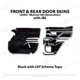 2025+ 4Runner Door Skins - Xtrusion Overland