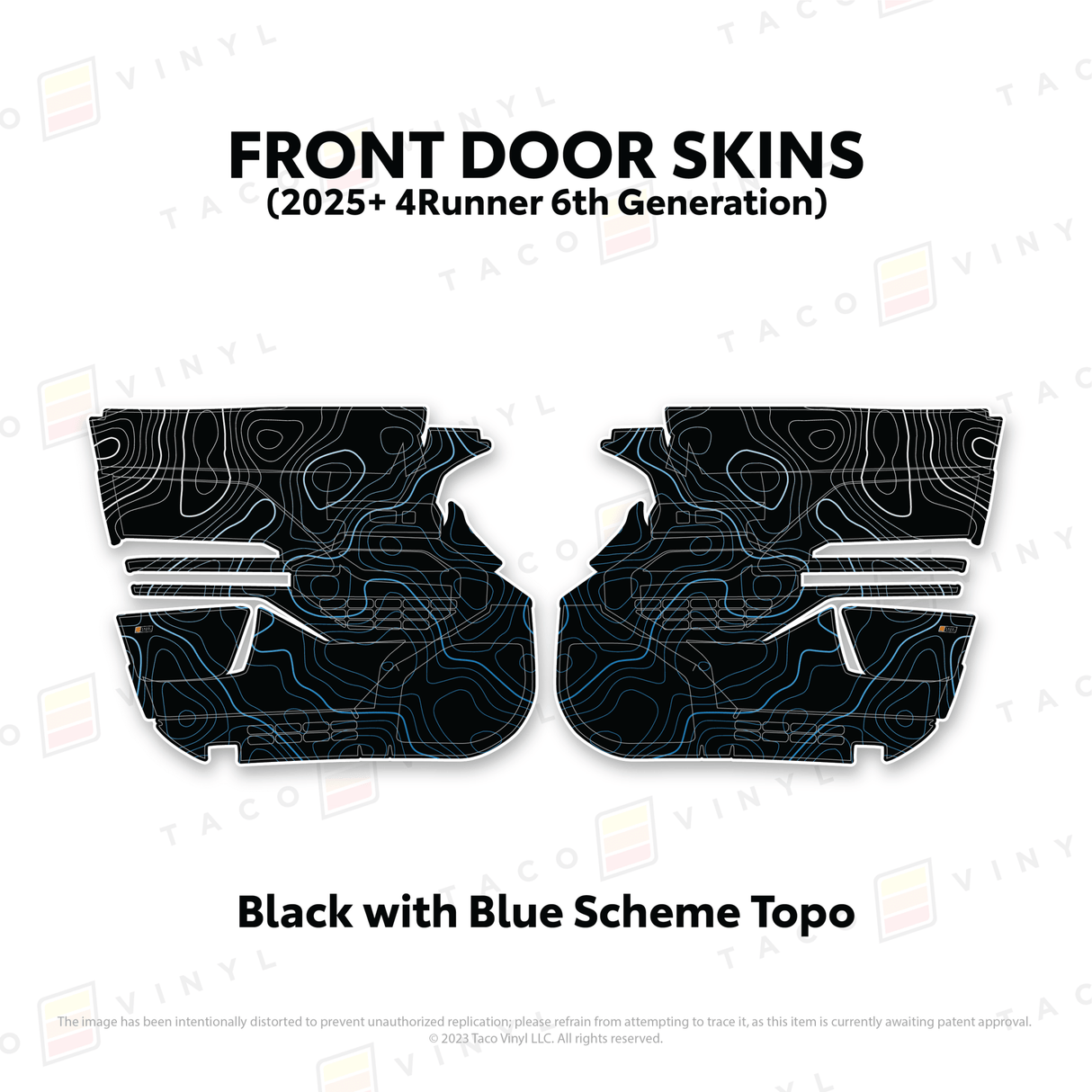 2025+ 4Runner Door Skins - Xtrusion Overland