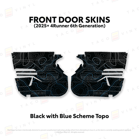 2025+ 4Runner Door Skins - Xtrusion Overland