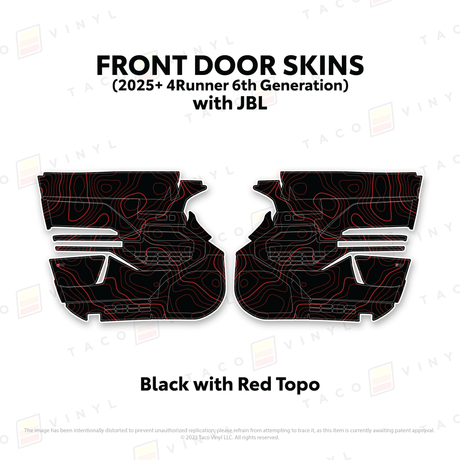 2025+ 4Runner Door Skins - Xtrusion Overland