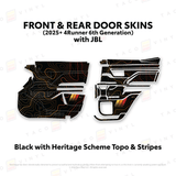 2025+ 4Runner Door Skins - Xtrusion Overland