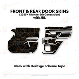 2025+ 4Runner Door Skins - Xtrusion Overland
