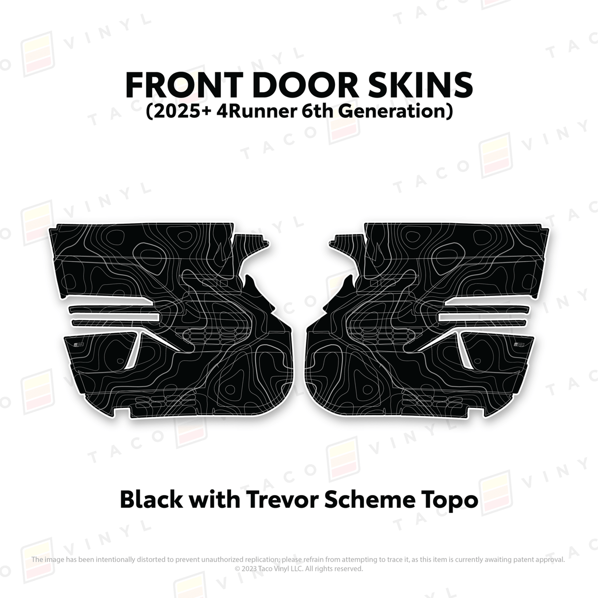 2025+ 4Runner Door Skins - Xtrusion Overland