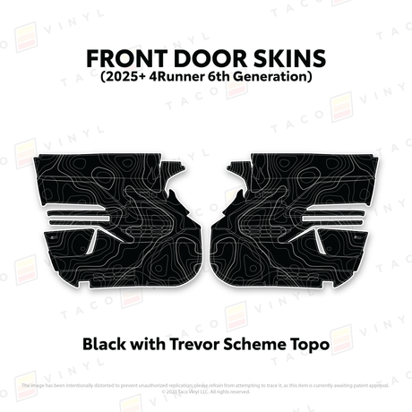 2025+ 4Runner Door Skins - Xtrusion Overland