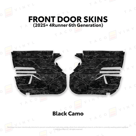 2025+ 4Runner Door Skins - Xtrusion Overland