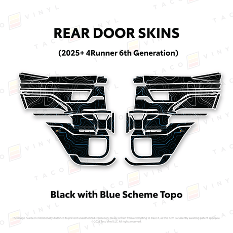 2025+ 4Runner Door Skins - Xtrusion Overland