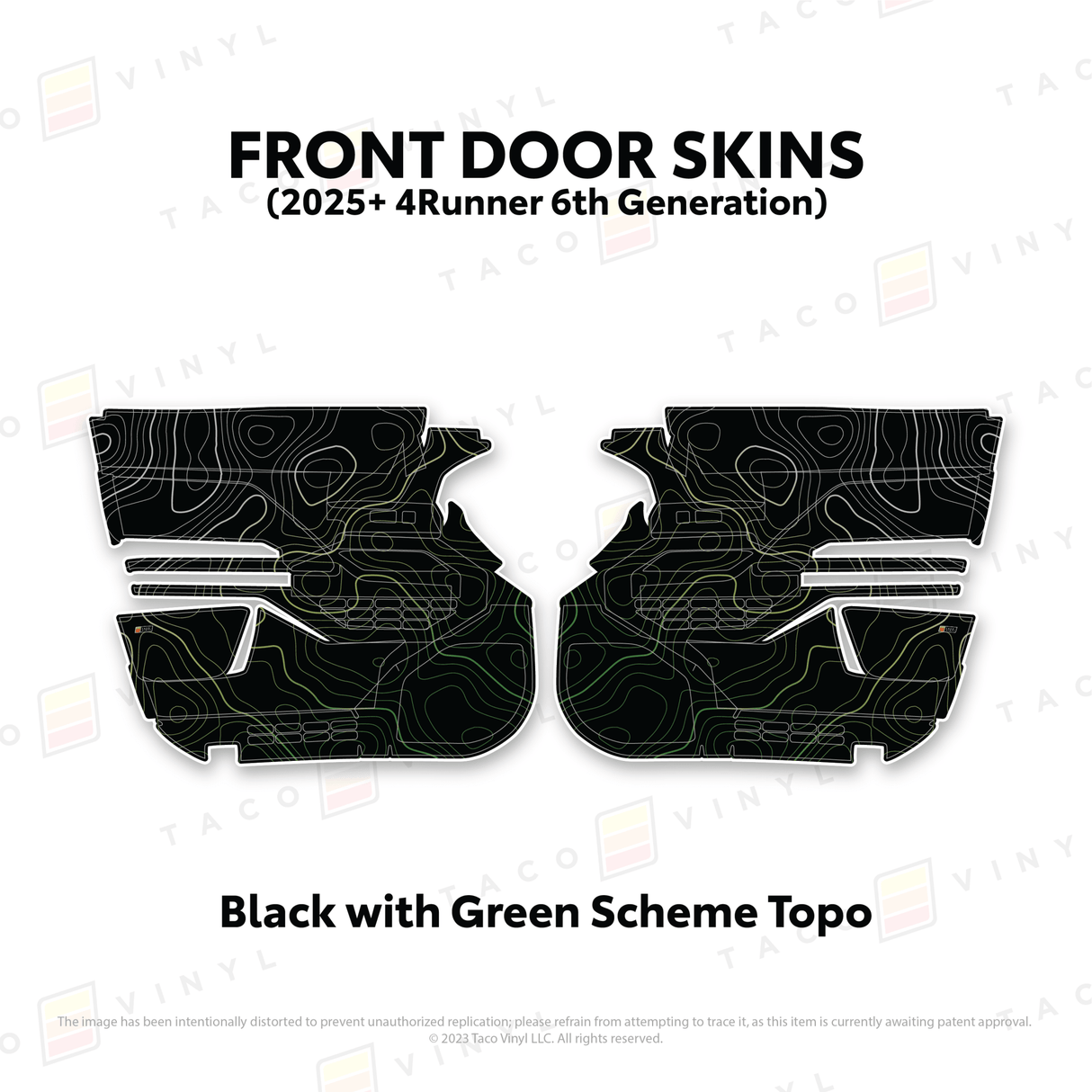 2025+ 4Runner Door Skins - Xtrusion Overland