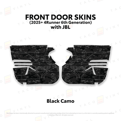 2025+ 4Runner Door Skins - Xtrusion Overland