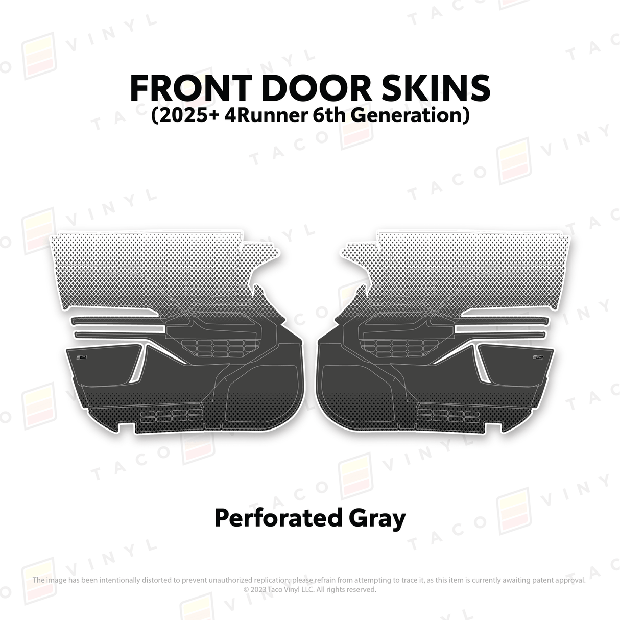 2025+ 4Runner Door Skins - Xtrusion Overland