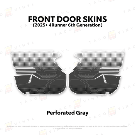 2025+ 4Runner Door Skins - Xtrusion Overland