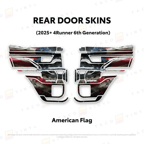 2025+ 4Runner Door Skins - Xtrusion Overland