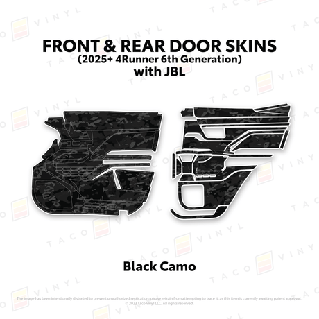 2025+ 4Runner Door Skins - Xtrusion Overland