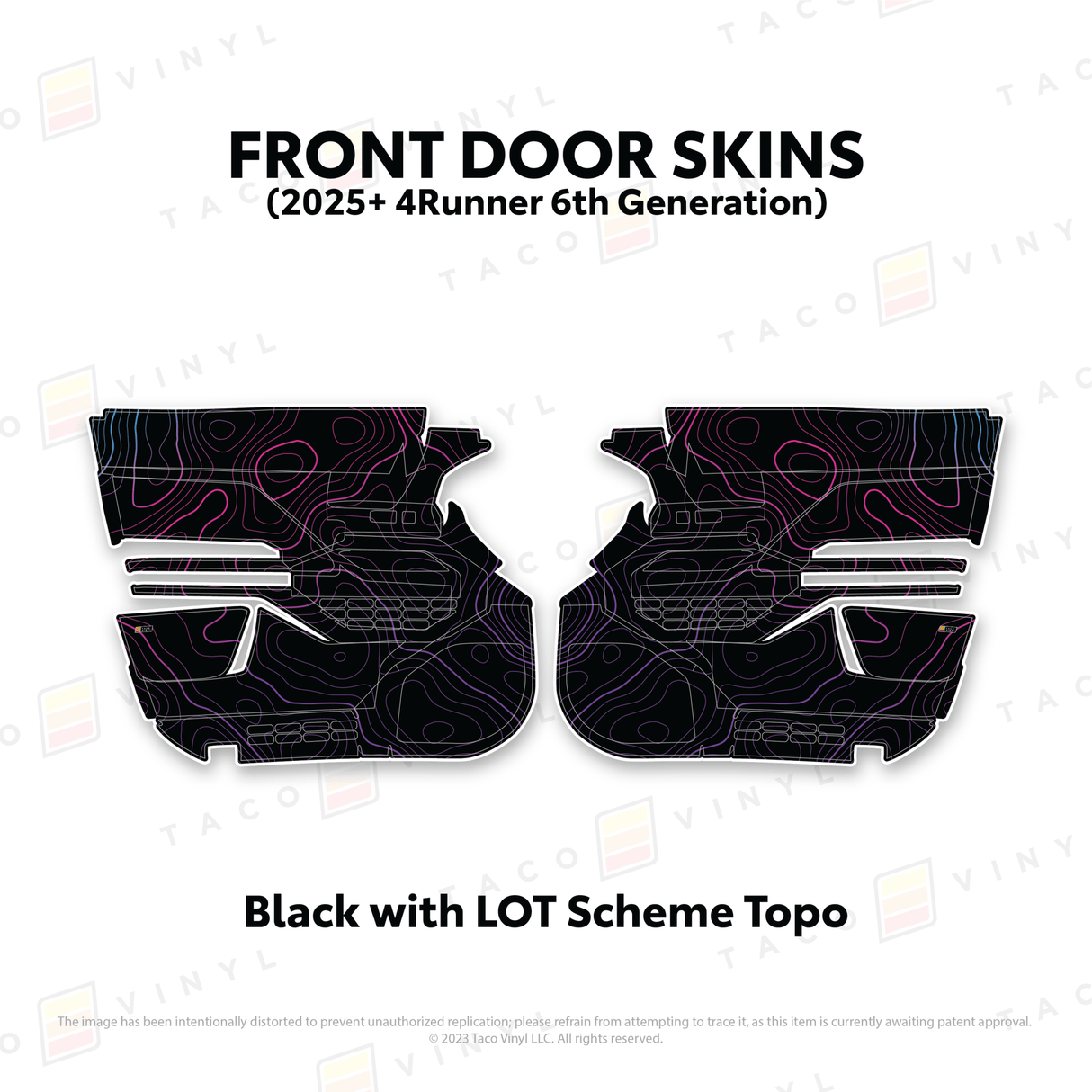 2025+ 4Runner Door Skins - Xtrusion Overland