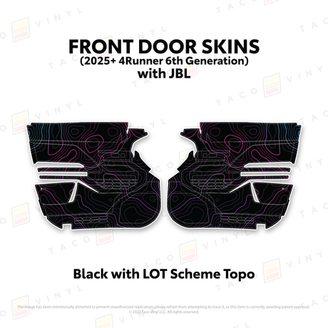 2025+ 4Runner Door Skins - Xtrusion Overland