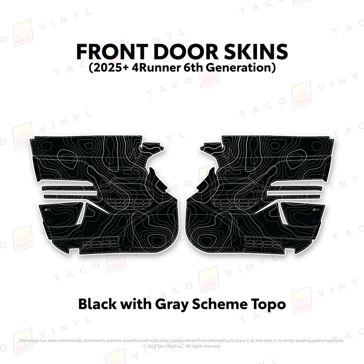 2025+ 4Runner Door Skins - Xtrusion Overland