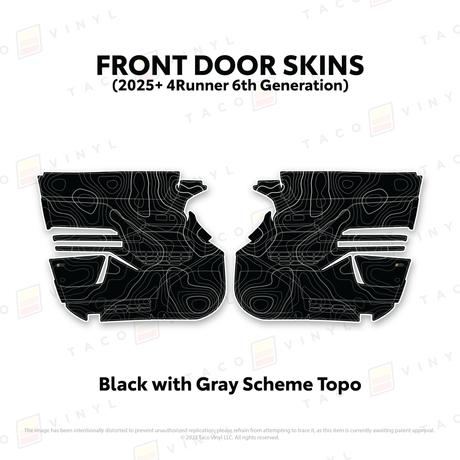 2025+ 4Runner Door Skins - Xtrusion Overland