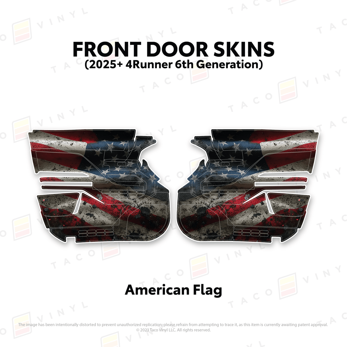 2025+ 4Runner Door Skins - Xtrusion Overland