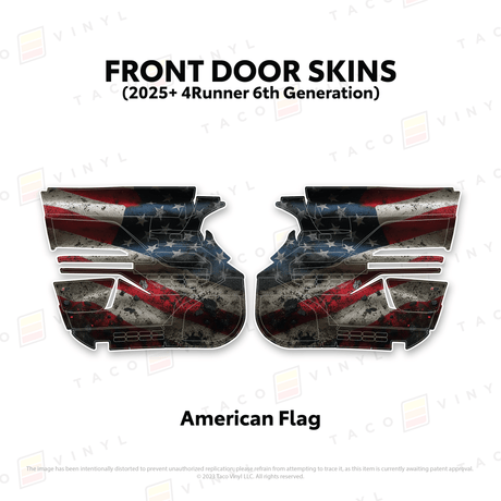 2025+ 4Runner Door Skins - Xtrusion Overland
