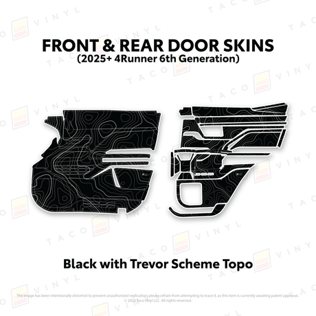 2025+ 4Runner Door Skins - Xtrusion Overland