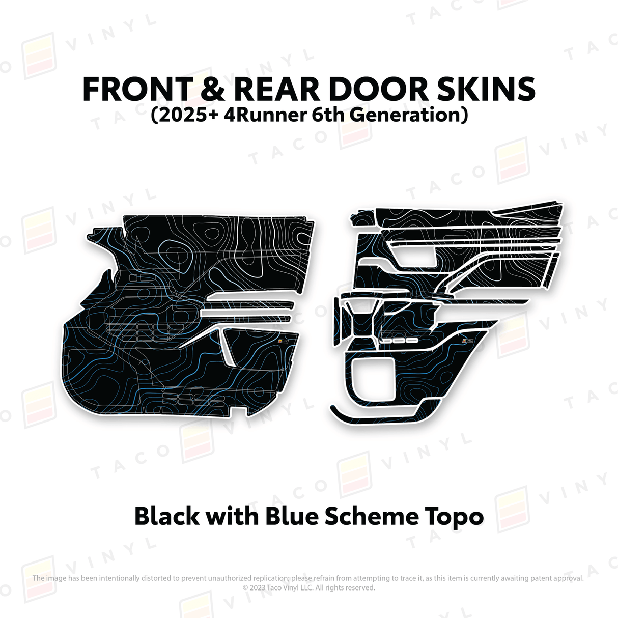 2025+ 4Runner Door Skins - Xtrusion Overland