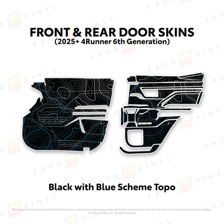 2025+ 4Runner Door Skins - Xtrusion Overland