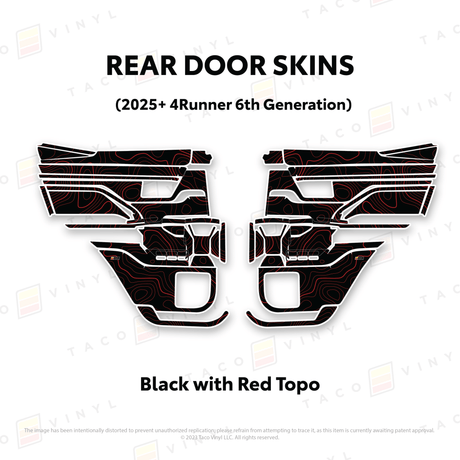 2025+ 4Runner Door Skins - Xtrusion Overland