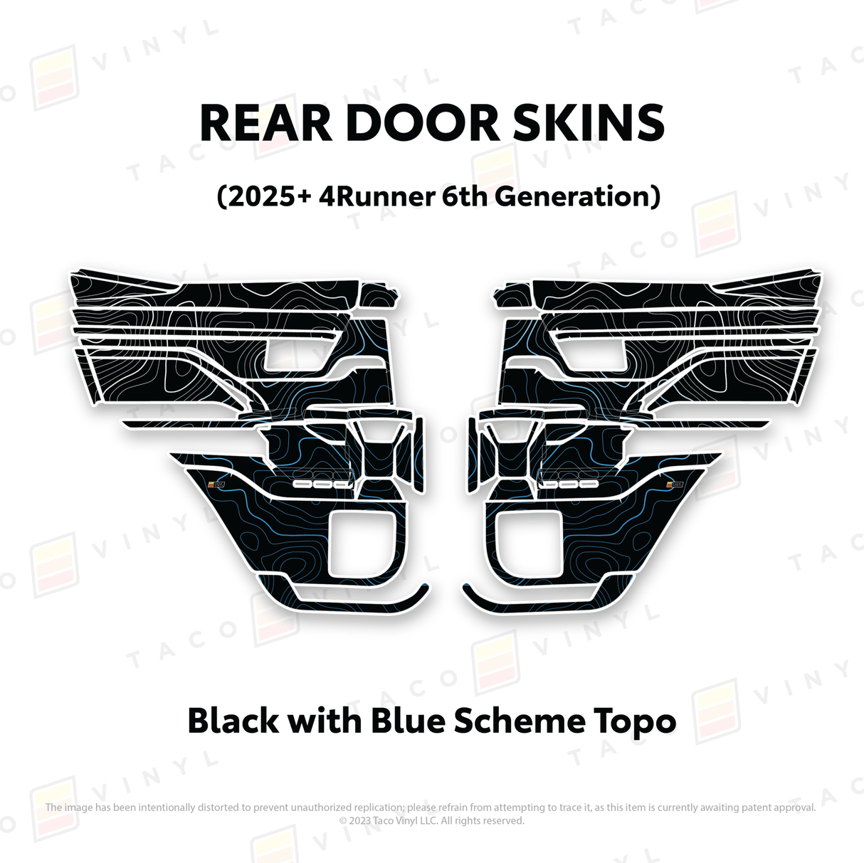 2025+ 4Runner Door Skins - Xtrusion Overland
