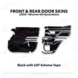 2025+ 4Runner Door Skins - Xtrusion Overland