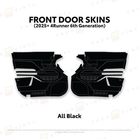 2025+ 4Runner Door Skins - Xtrusion Overland