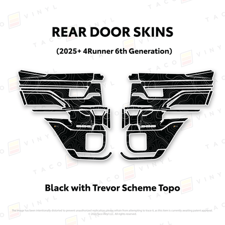 2025+ 4Runner Door Skins - Xtrusion Overland