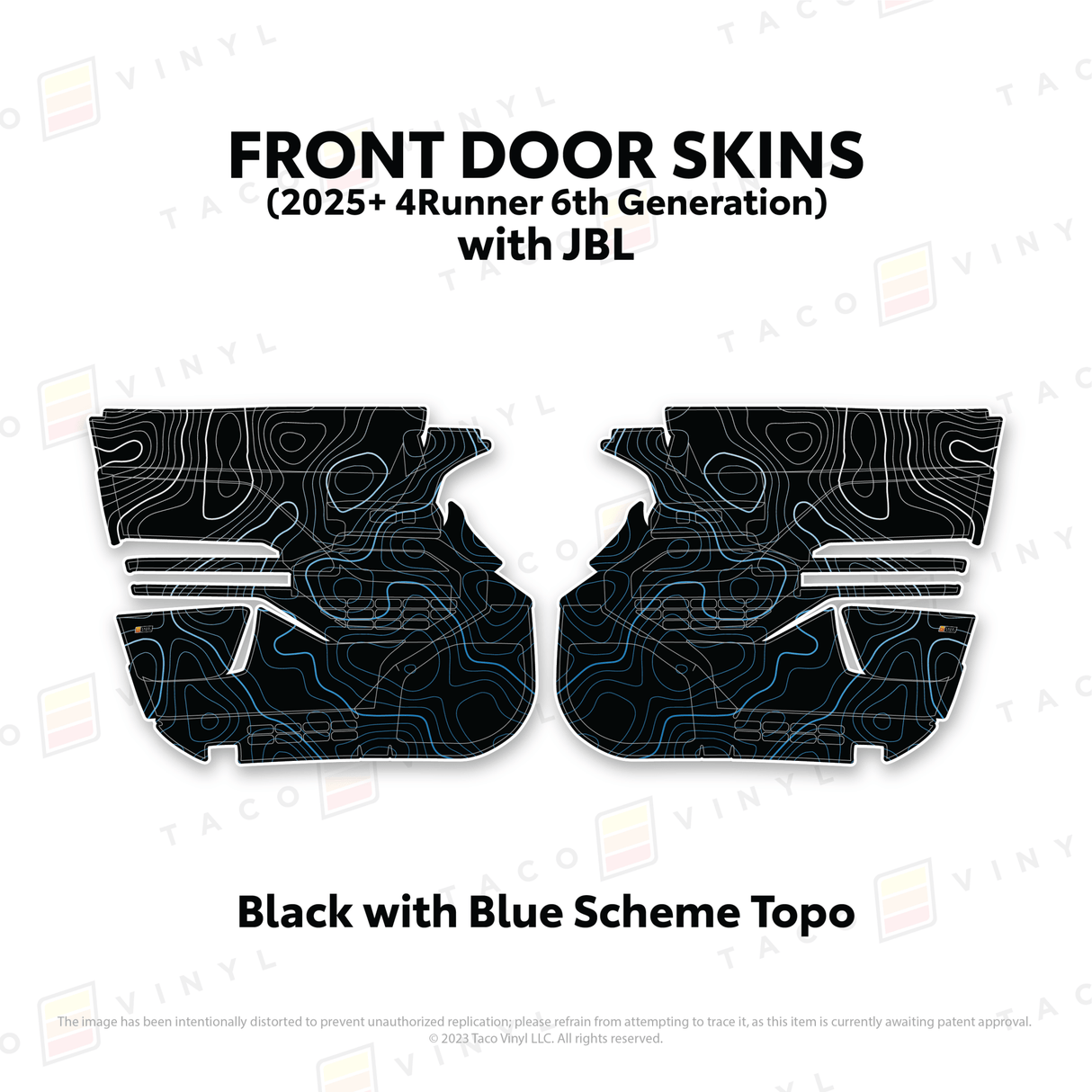 2025+ 4Runner Door Skins - Xtrusion Overland