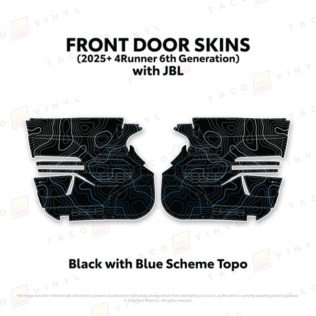 2025+ 4Runner Door Skins - Xtrusion Overland