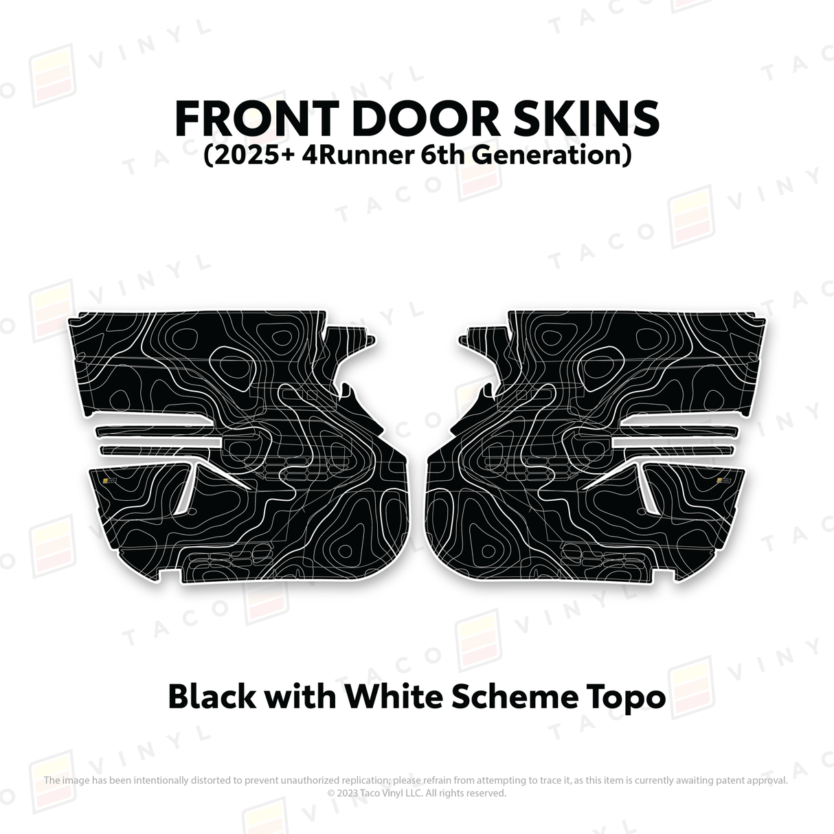 2025+ 4Runner Door Skins - Xtrusion Overland