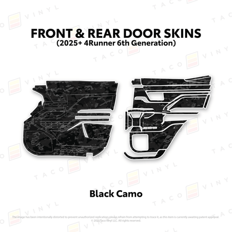 2025+ 4Runner Door Skins - Xtrusion Overland