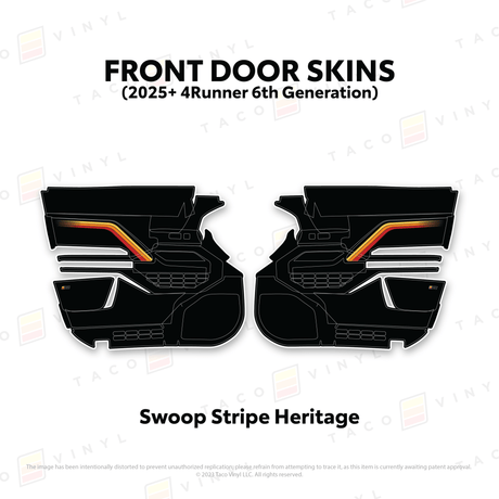 2025+ 4Runner Door Skins - Xtrusion Overland