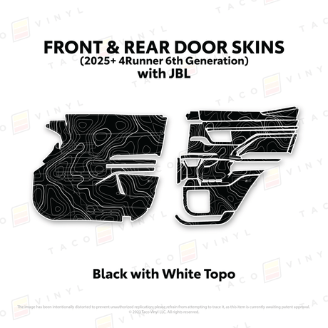 2025+ 4Runner Door Skins - Xtrusion Overland