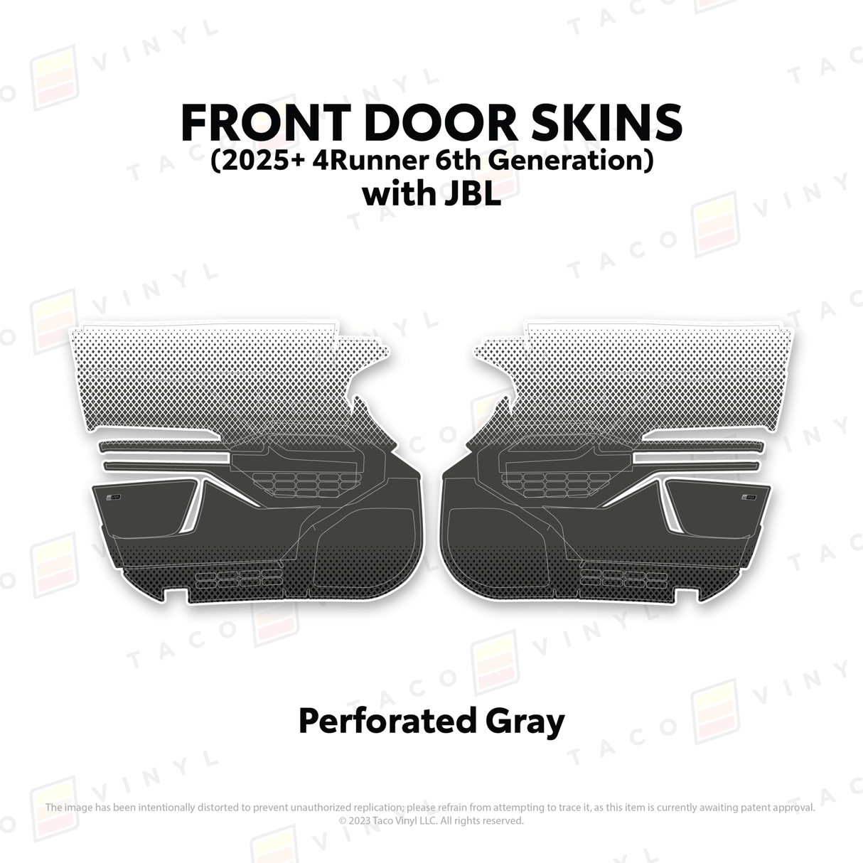 2025+ 4Runner Door Skins - Xtrusion Overland