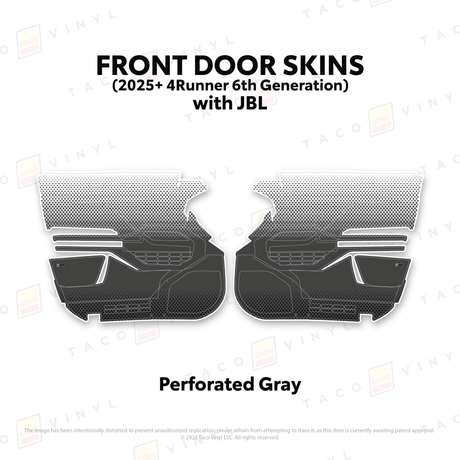 2025+ 4Runner Door Skins - Xtrusion Overland