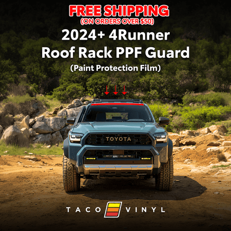 2025+ 4Runner PPF Roof Rack Guard - Xtrusion Overland