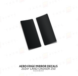 2024+ Land Cruiser 250 Aero Edge Mirror Decals